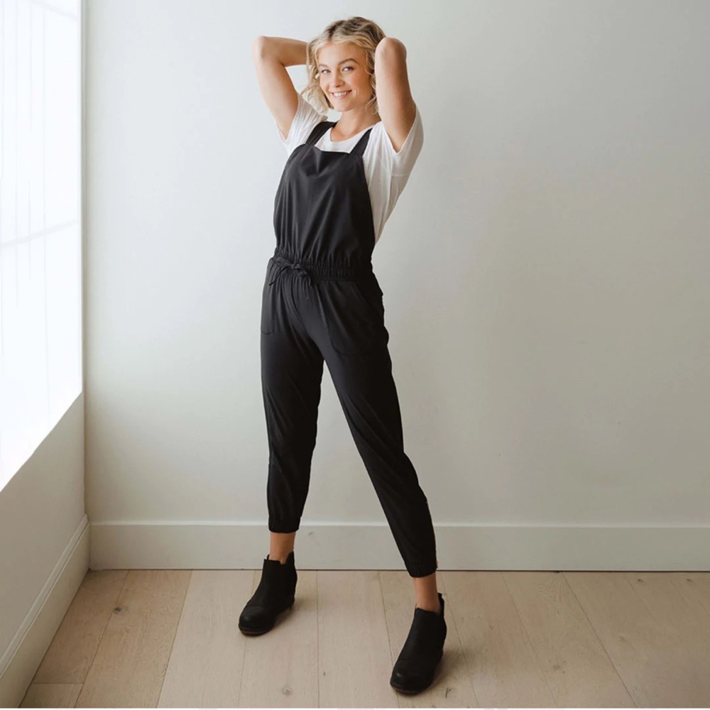 Albion fit overall jumpsuit NWOT